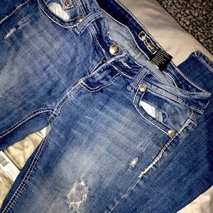 Sound girl size 5 Denim Blue Jeans
